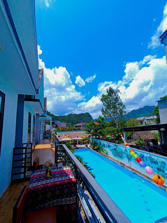 Yolo Pool Bar Villas & Garden Restaurant Phong Nha Exteriör bild